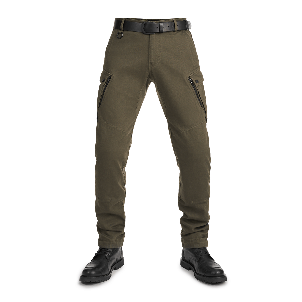 Pando Moto Mark AAA Cargo Jeans Olive FREE UK Delivery, FREE 365 Day Returns | Moto Central