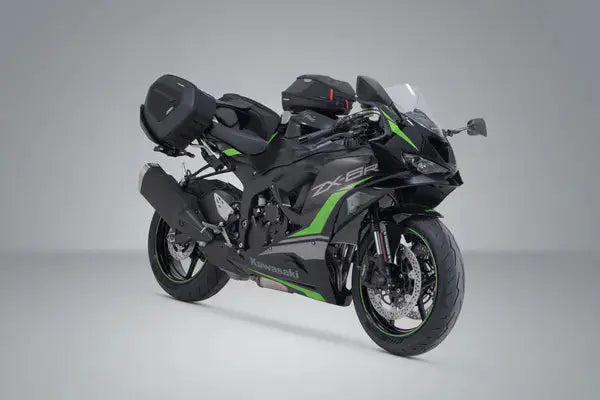 SW-Motech Pro Blaze H Saddlebag Set with EDGE Protection & Heat Guard Black - FREE UK Shipping, FREE 365 Day Returns | Moto Central