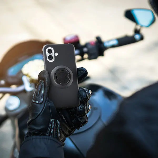 Interphone Quiklox Tetra For iphone 16 - FREE UK Shipping, FREE 365 Day Returns | Moto Central