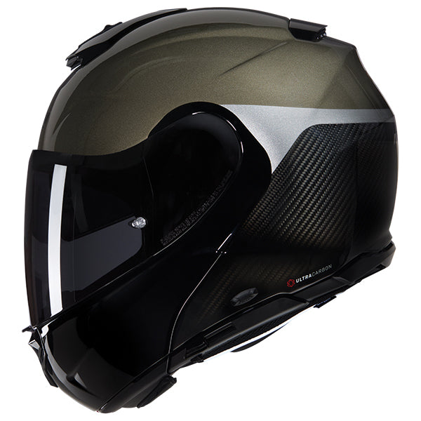 Nolan X-1005 Ultra Carbon Verniciatura Speciale Modular Pietra / Carbon