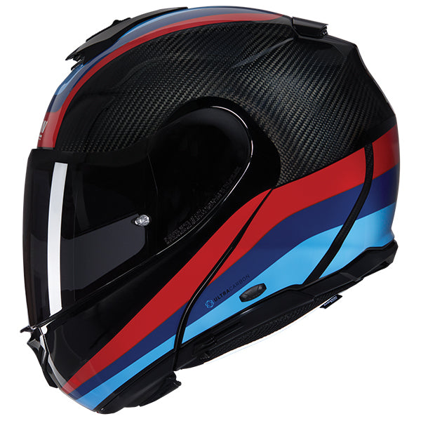 Nolan X-1005 Ultra Carbon Gran Tour Modular Carbon / Red / Blue