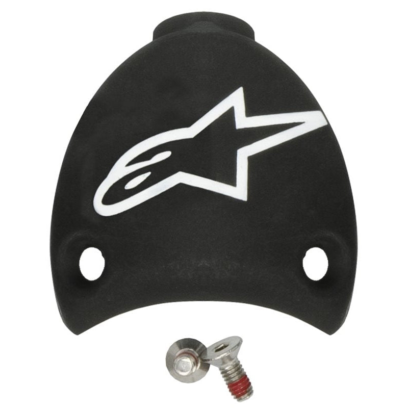 Alpinestars SMX Plus Replaceable Heel Cap Black / White - product view