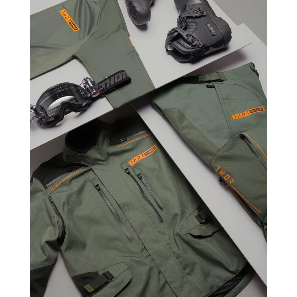 Thor Regiment Storm Roll-Off Goggle Storm Black