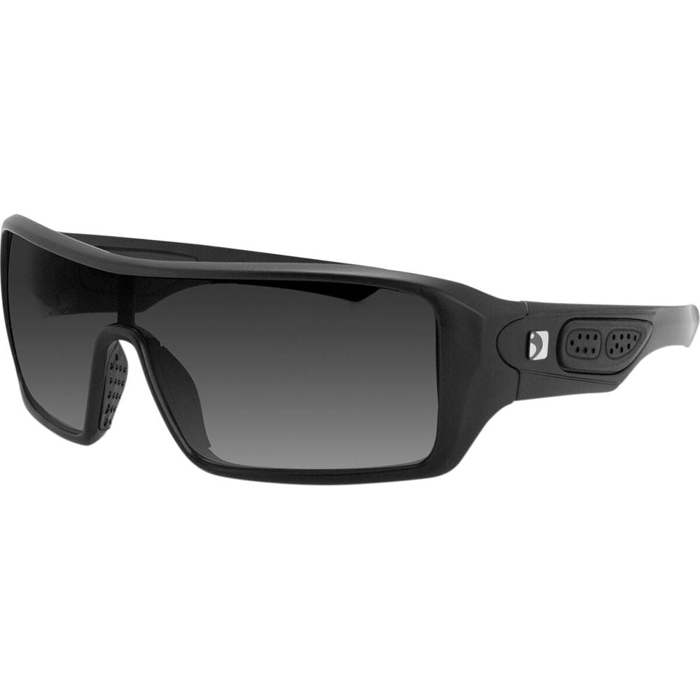 Bobster Paragon Street Sunglasses Black With Smoke Lenses
