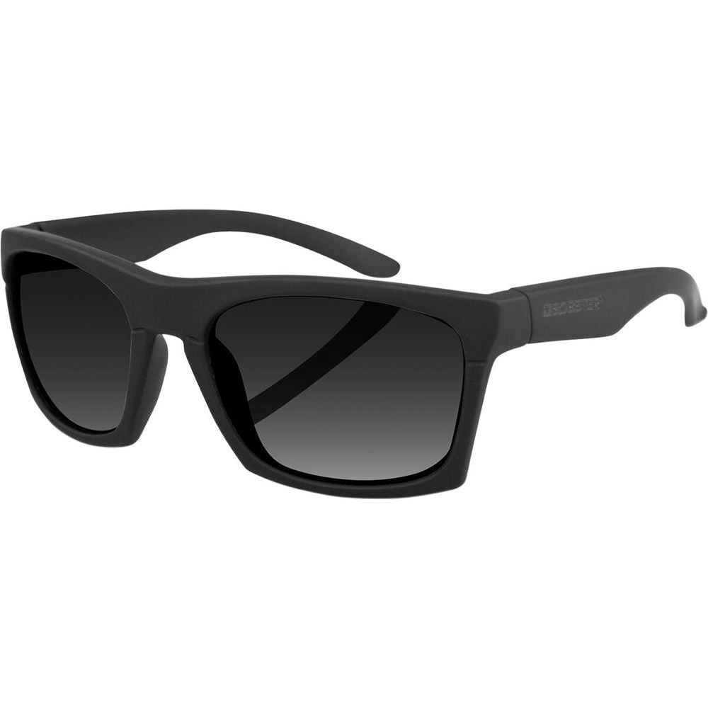 Bobster Capone Street Sunglasses Black With Smoke Lenses