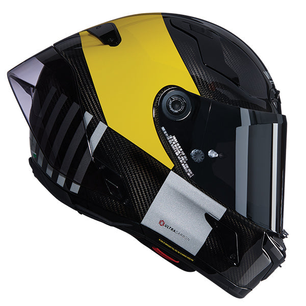 Nolan X-804 RS Combo Gara Carbon / Yellow / Silver
