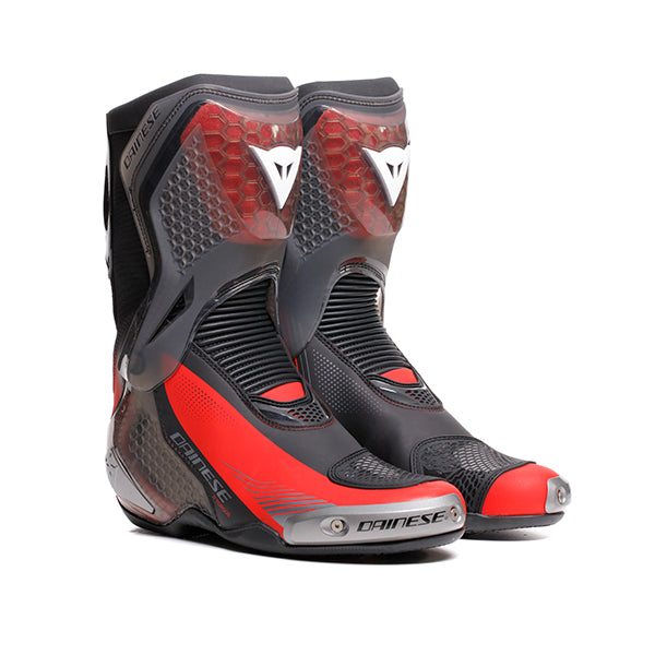 Dainese Torque 4 S Racing Boots Black / Lava Red - FREE UK Shipping, FREE 365 Day Returns | Moto Central