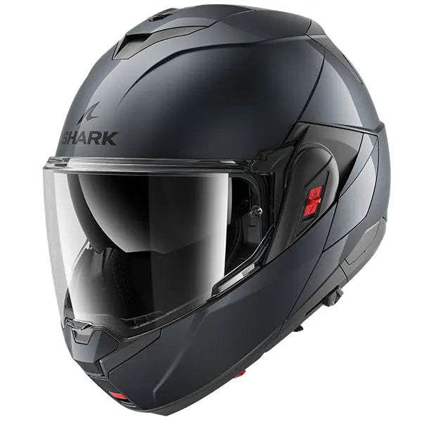 Shark OXO Helmet Blank Dark Anthracite  - FREE UK Shipping, FREE 365 Day Returns | Moto Central