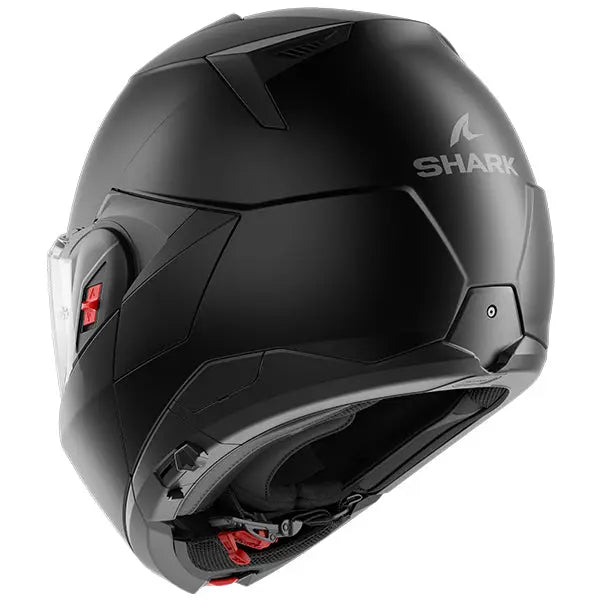 Shark OXO Helmet Blank Matt Black  - FREE UK Shipping, FREE 365 Day Returns | Moto Central