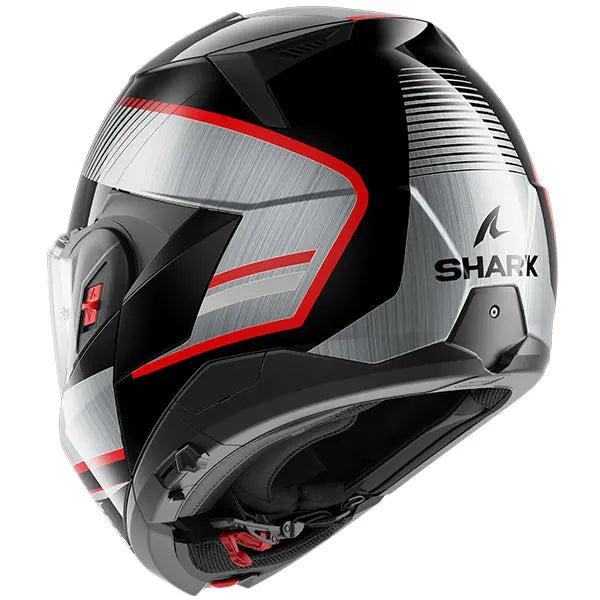 Shark OXO Sikter Black / Anthracite / Red - FREE UK Shipping, FREE 365 Day Returns | Moto Central