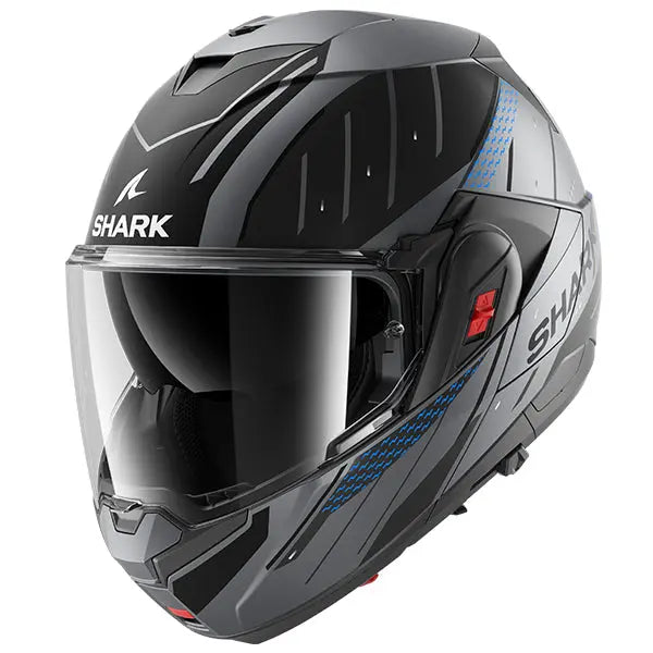 Shark OXO Rydger Helmet Matt Anthracite / Black  - FREE UK Shipping, FREE 365 Day Returns | Moto Central