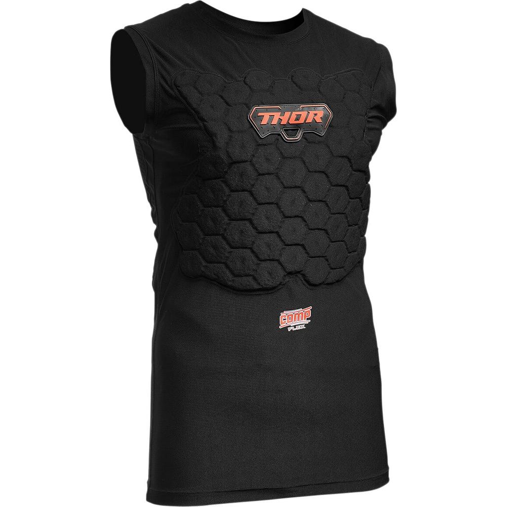 Thor Comp XP Flex Short Sleeves Chest Protector Black