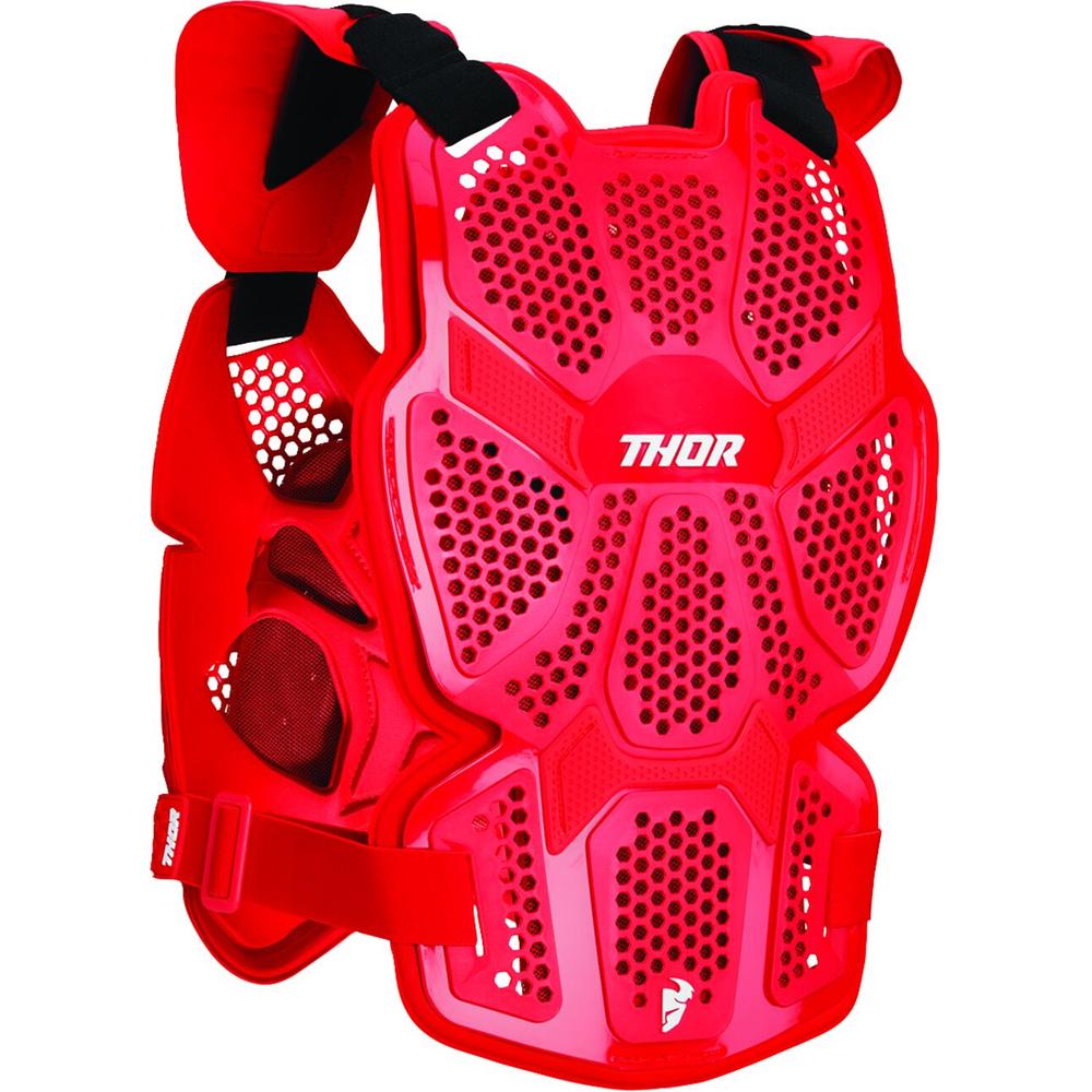 Thor Sentinel Pro Guard Chest Protector Red