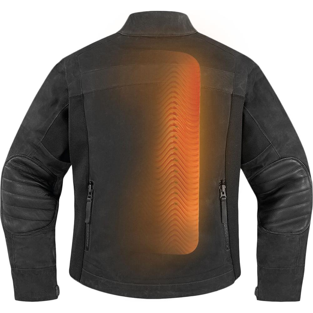Icon D3O Central Back Guard Orange