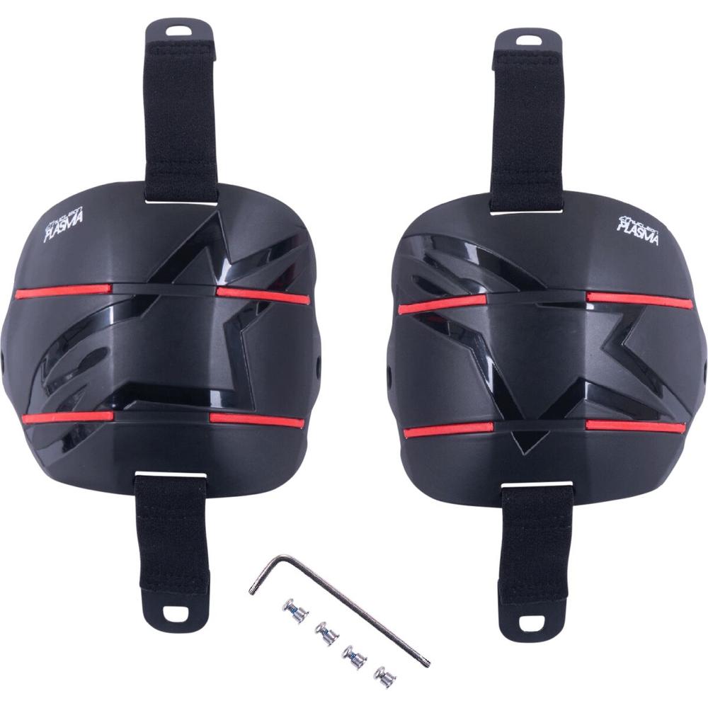 Alpinestars RK-1 Plasma Knee Cup System Replacement Kit Black