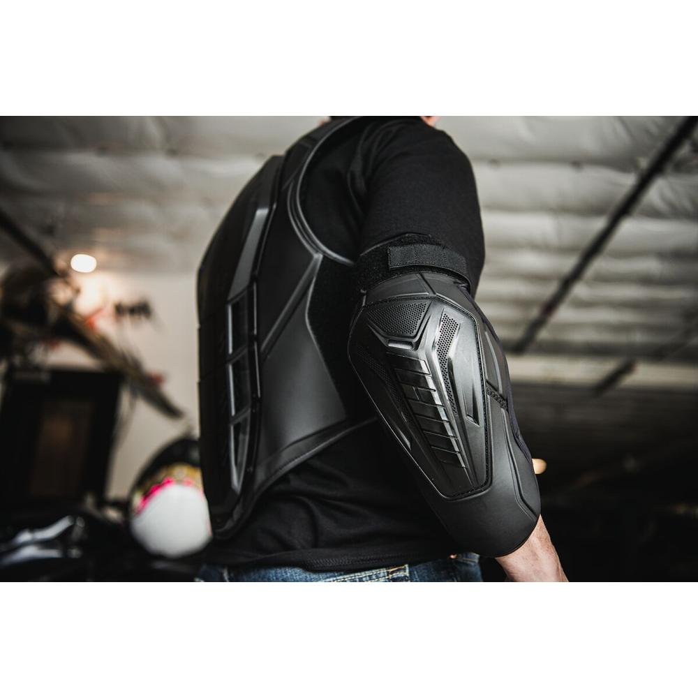 Icon Field Armor 3 Elbow Protector Black