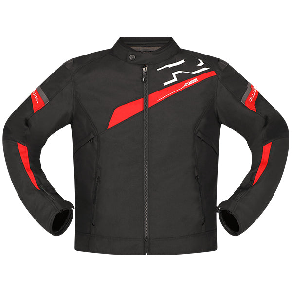 Richa Gotham 3 Waterproof Textile Jacket Black / Red - FREE UK Shipping, FREE 365 Day Returns | Moto Central