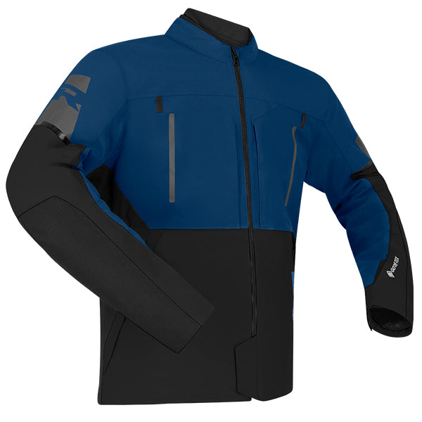 Richa Orion Gore-Tex Jacket Black / Dark Blue - FREE UK Shipping, FREE 365 Day Returns | Moto Central