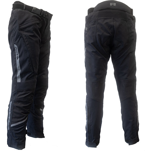Richa Infinity Prime Laminated Textile Trouser Black - FREE UK Shipping, FREE 365 Day Returns | Moto Central