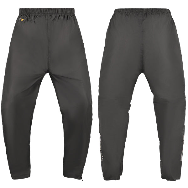 Richa Monsoon Rain Over Trouser Black - FREE UK Shipping, FREE 365 Day Returns | Moto Central