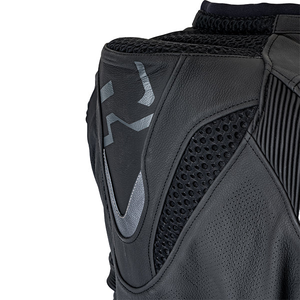 Richa Stradale Leather Jacket Black - FREE UK Shipping, FREE 365 Day Returns | Moto Central