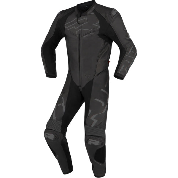 Richa Stradale GP 1 Piece Leather Suit Black  - FREE UK Shipping, FREE 365 Day Returns | Moto Central