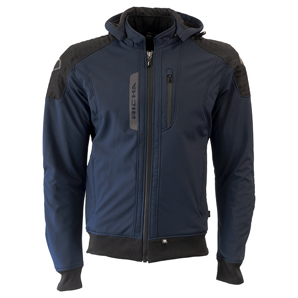 Richa Atomic Prime Textile Jacket Navy Blue  - FREE UK Shipping, FREE 365 Day Returns | Moto Central
