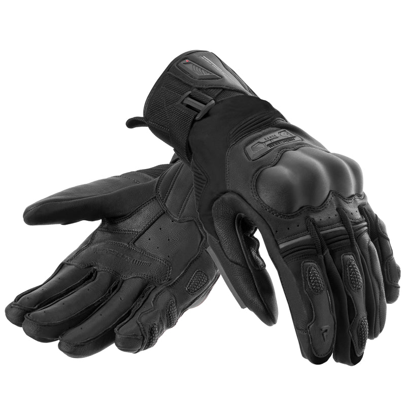 Rebelhorn Range Gloves Black FREE UK Delivery, FREE 365 Day Returns | Moto Central