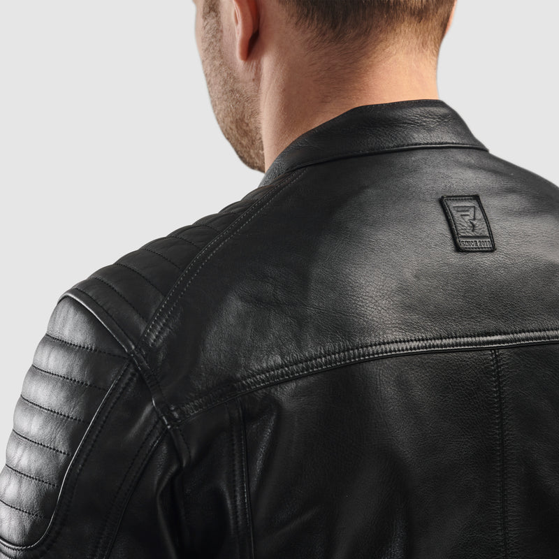 Rebelhorn Hunter 2 Leather Jacket Black FREE UK Delivery, FREE 365 Day Returns | Moto Central