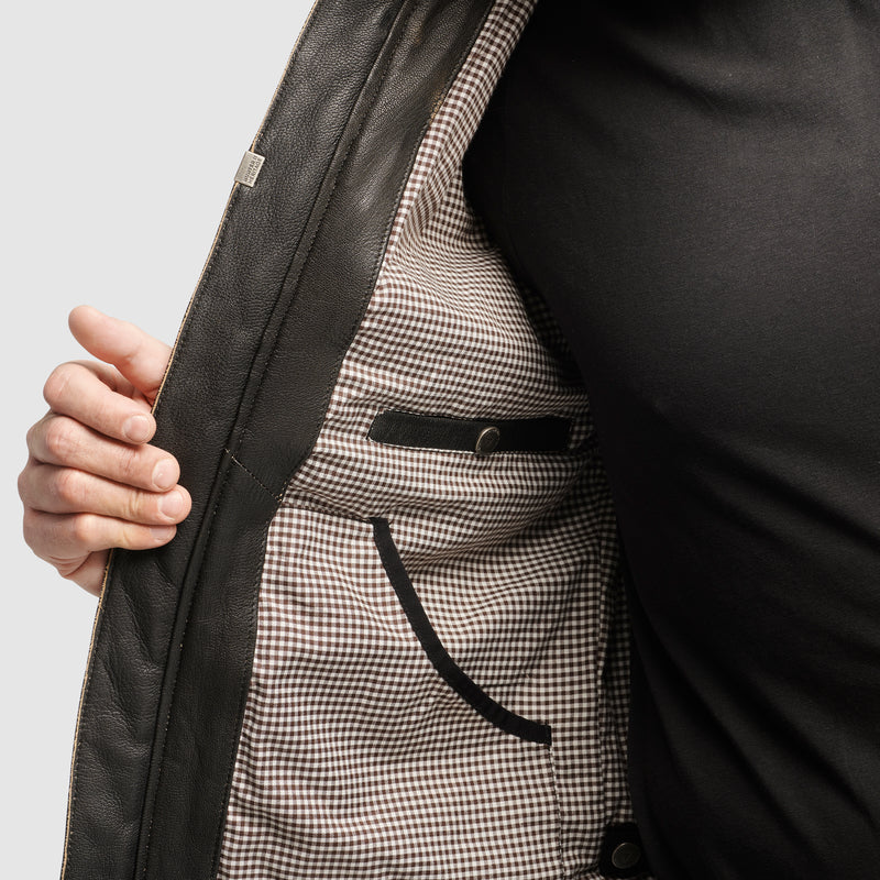 Rebelhorn Hunter 2 Leather Jacket Vintage Brown FREE UK Delivery, FREE 365 Day Returns | Moto Central