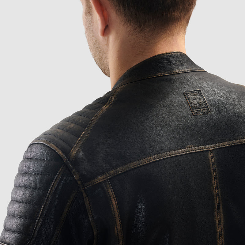 Rebelhorn Hunter 2 Leather Jacket Vintage Brown FREE UK Delivery, FREE 365 Day Returns | Moto Central