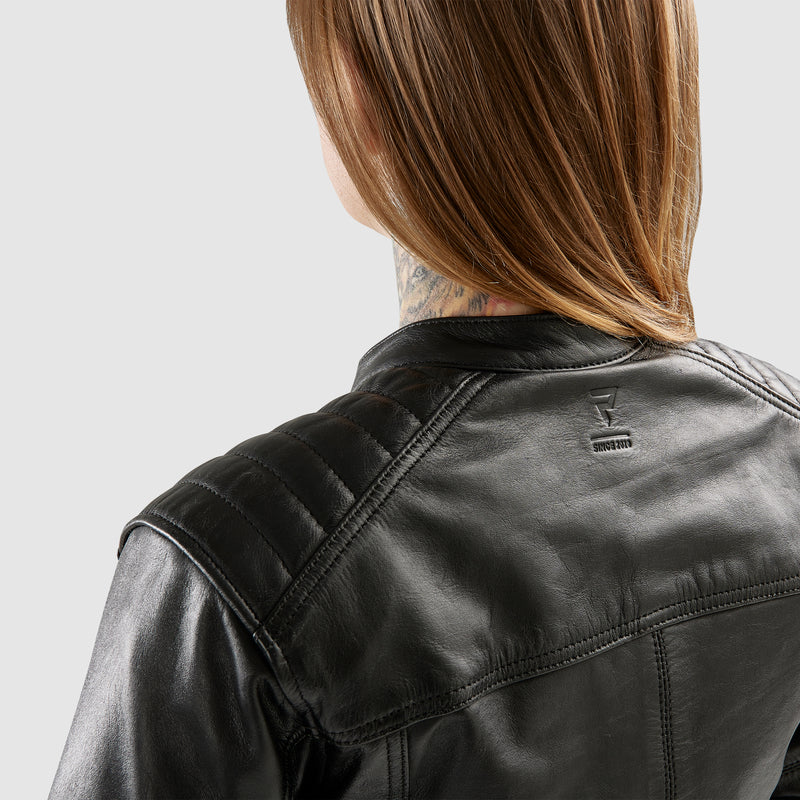 Rebelhorn Hunter 2 Ladies Leather Jacket Black FREE UK Delivery, FREE 365 Day Returns | Moto Central
