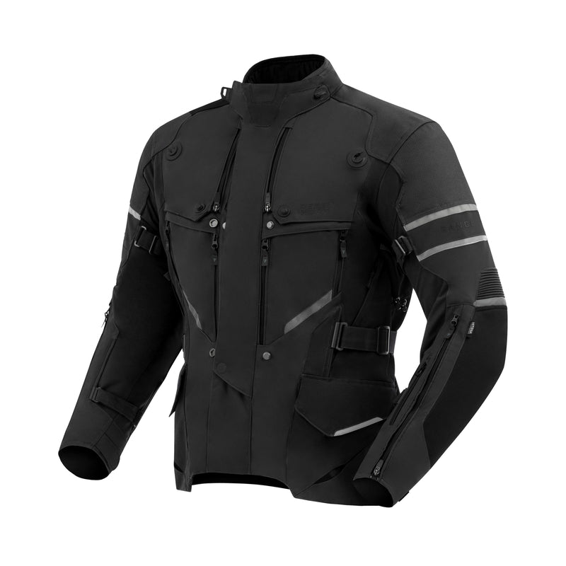 Rebelhorn Range Textile Jacket Black FREE UK Delivery, FREE 365 Day Returns | Moto Central