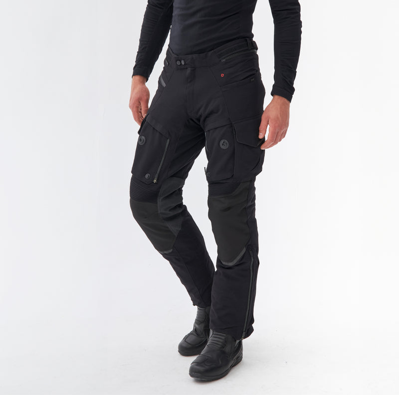 Rebelhorn Range Textile Trouser Black FREE UK Delivery, FREE 365 Day Returns | Moto Central