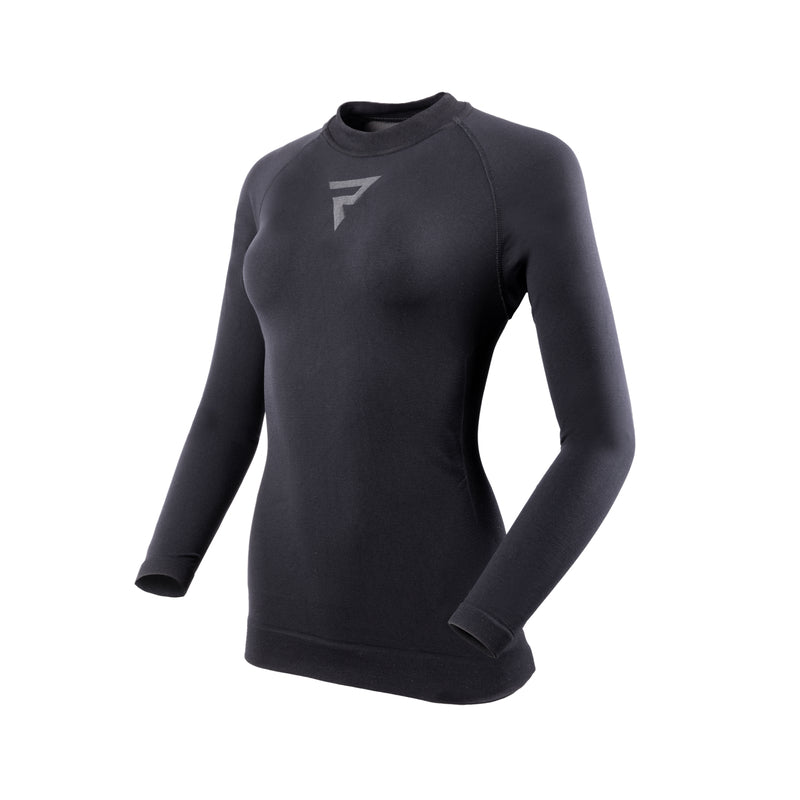 Rebelhorn Freeze 2 Ladies Thermoactive Long Sleeves T-Shirt Black FREE UK Delivery, FREE 365 Day Returns | Moto Central