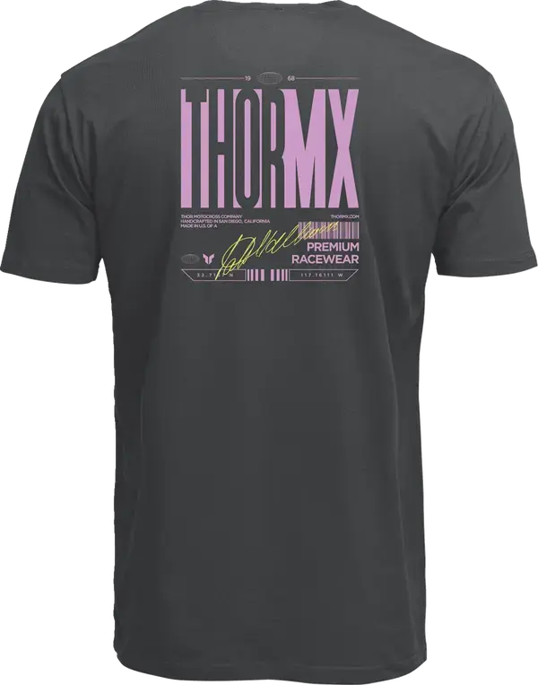 Thor Signature T-Shirt Coal - FREE UK Shipping, FREE 365 Day Returns | Moto Central