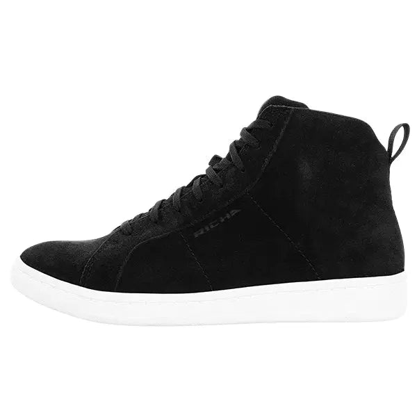 Richa Lewis Waterproof Sneakers Black FREE UK Delivery, FREE 365 Day Returns | Moto Central