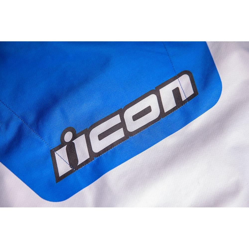 Icon Airform Retro Textile Jacket Blue / White