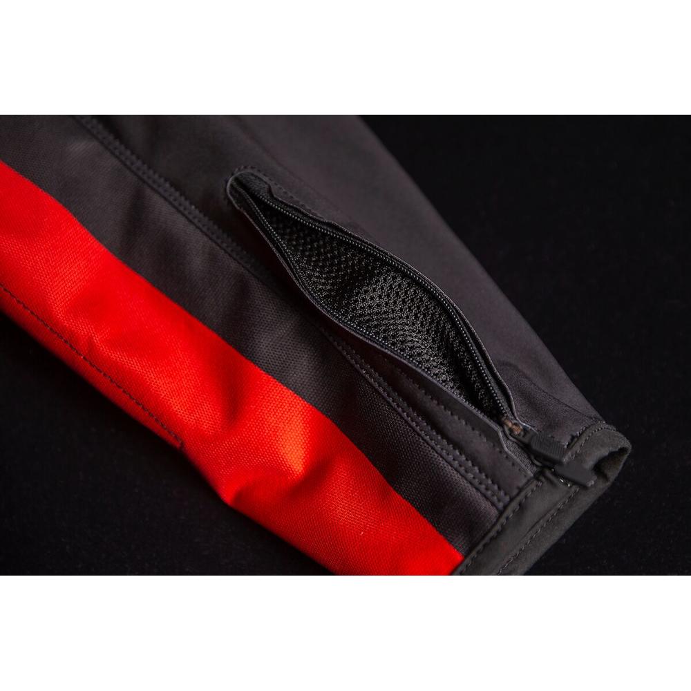 Icon Airform Retro Textile Jacket Red / White