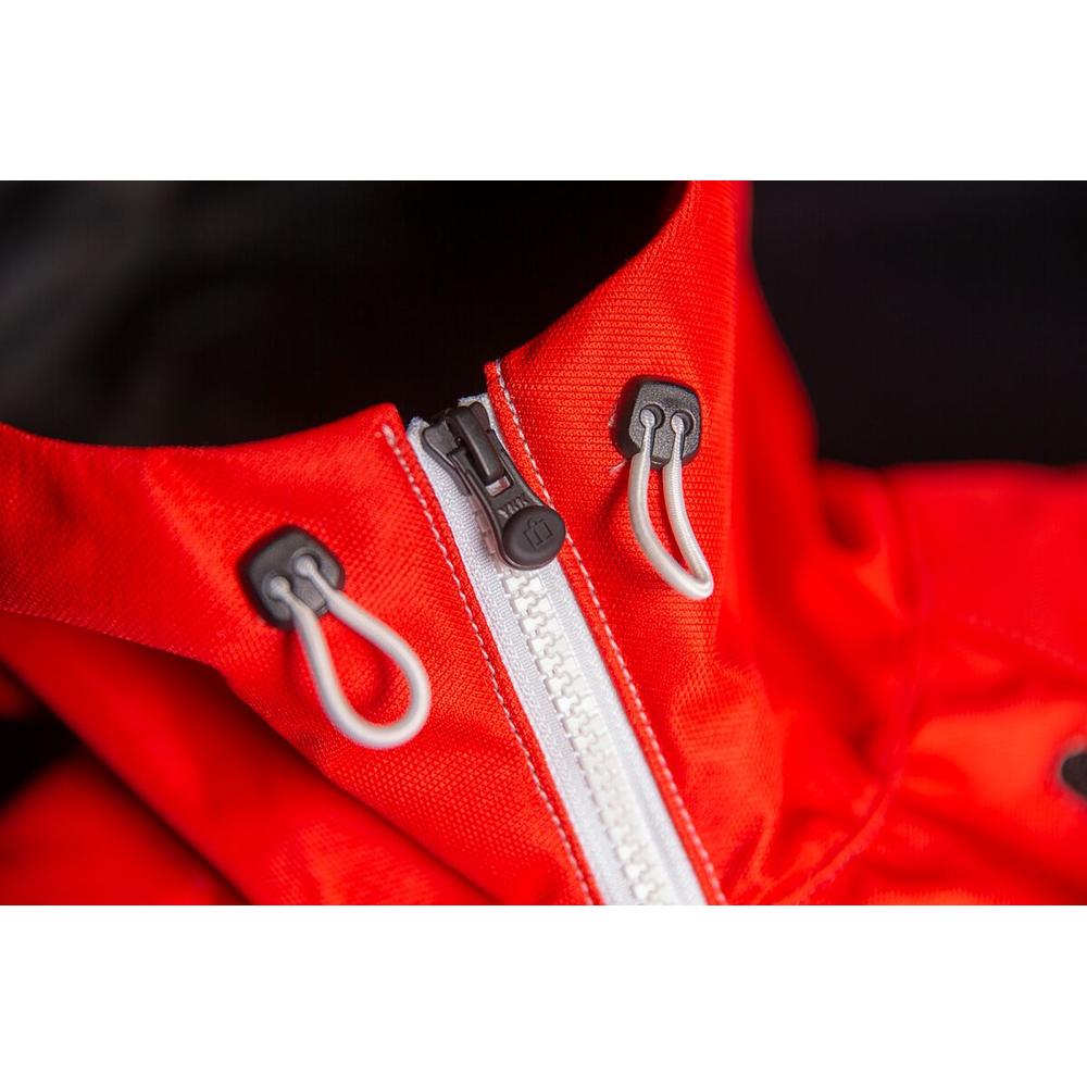 Icon Airform Retro Textile Jacket Red / White