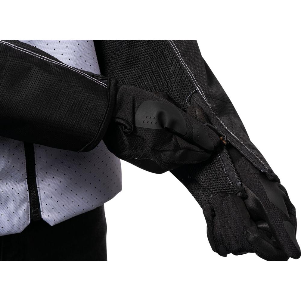 Icon Hooligan CE Textile Jacket White