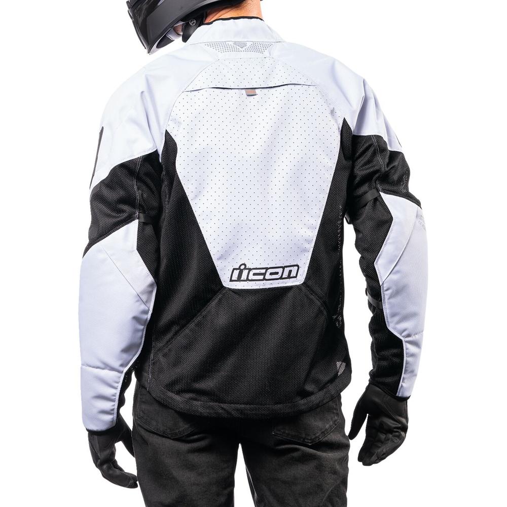 Icon Mesh AF CE Textile Jacket Black / White
