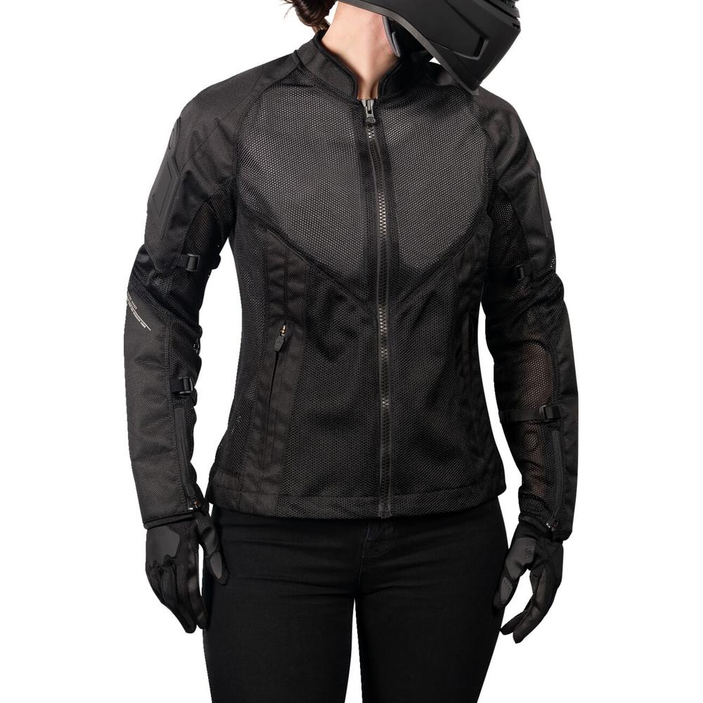 Icon Mesh AF Ladies CE Textile Jacket Black