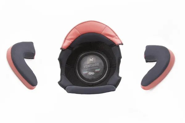 Premier Vintage RED Helmet Liner Red