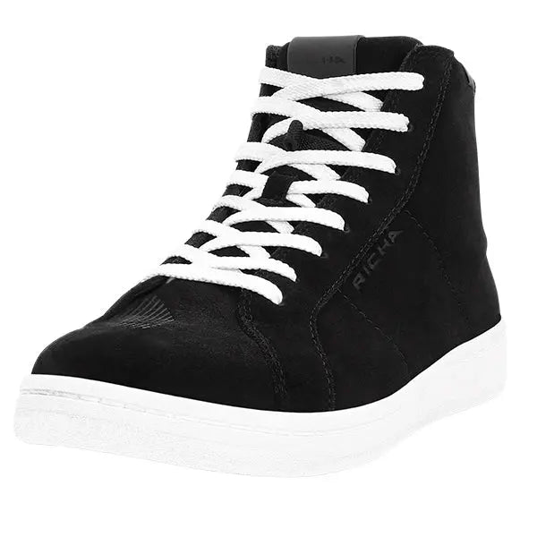 Richa Lewis Waterproof Sneakers Black FREE UK Delivery, FREE 365 Day Returns | Moto Central