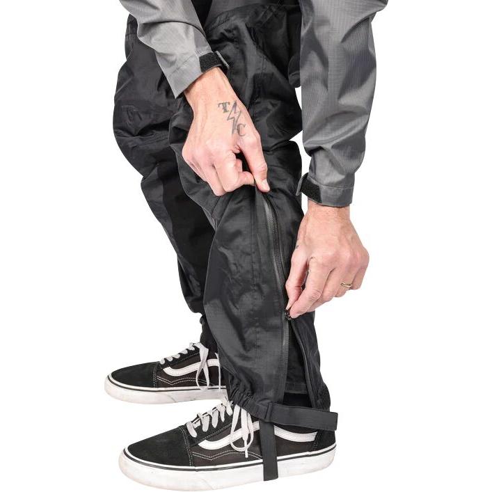 Thrashin Supply Company Mission Rain Trouser Black