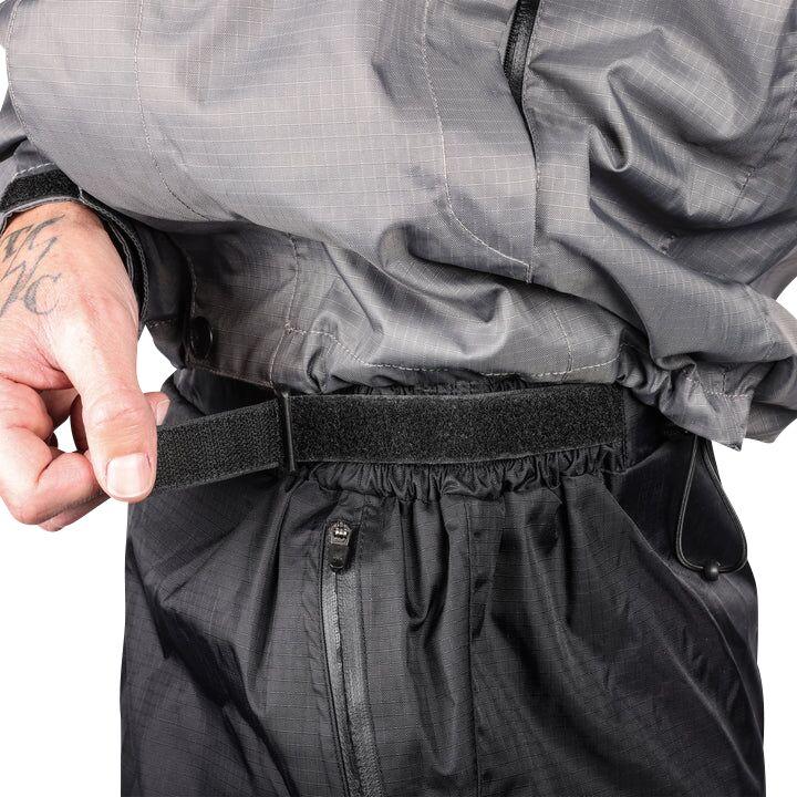 Thrashin Supply Company Mission Rain Trouser Black