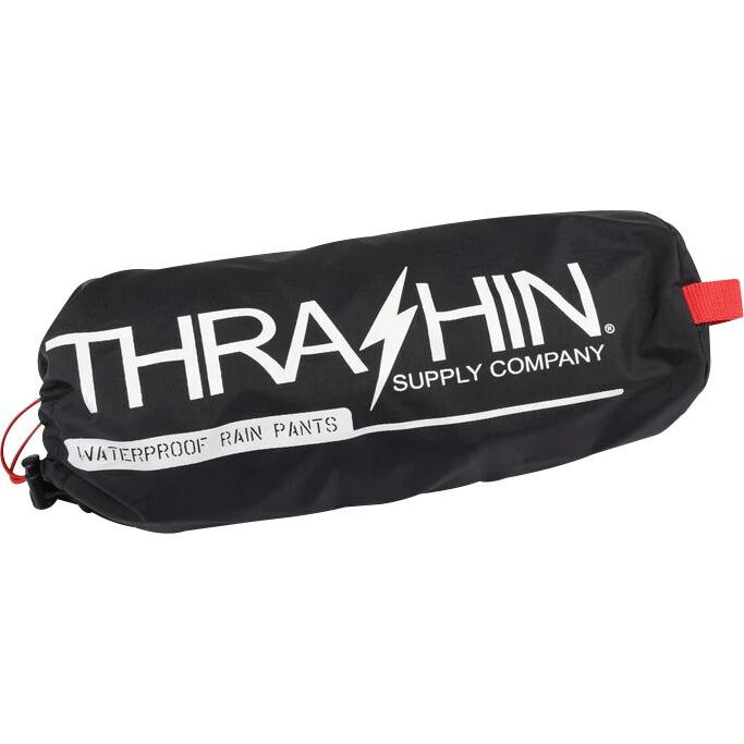 Thrashin Supply Company Mission Rain Trouser Black