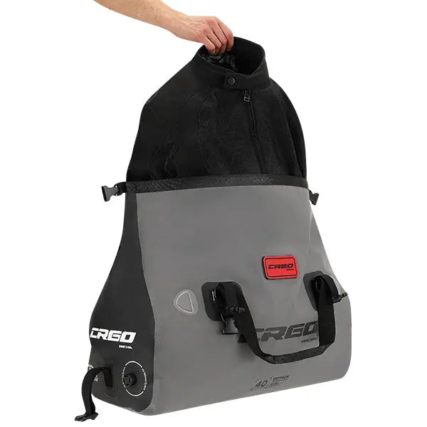 CRGO By Richa Major Bag Grey Black - 40 Liters FREE UK Delivery, FREE 365 Day Returns | Moto Central