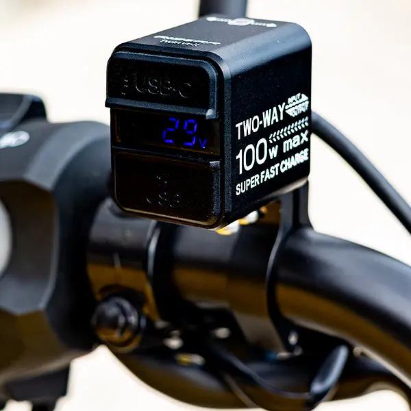 Riderr Twinvolt Charger FREE UK Delivery, FREE 365 Day Returns | Moto Central